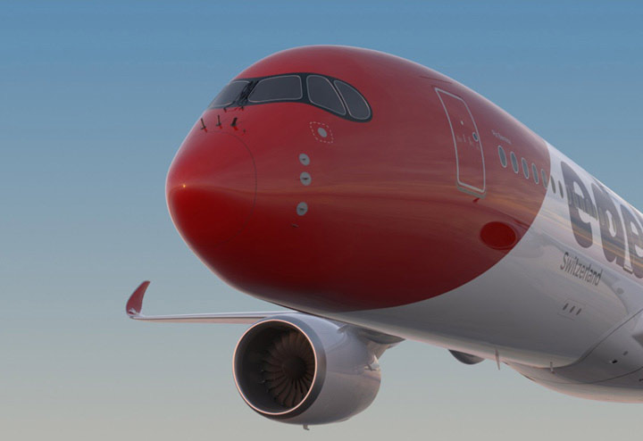 New, modernised livery design for the Edelweiss fleet