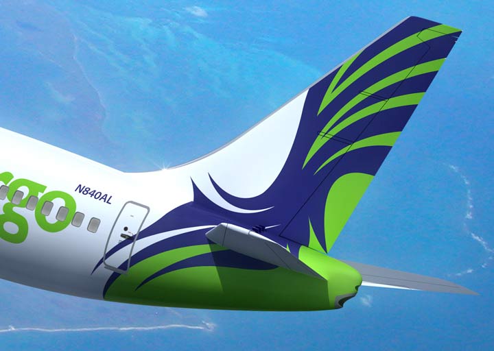 System-wide brand development for Aloha Air Cargo